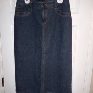 Denim skirt